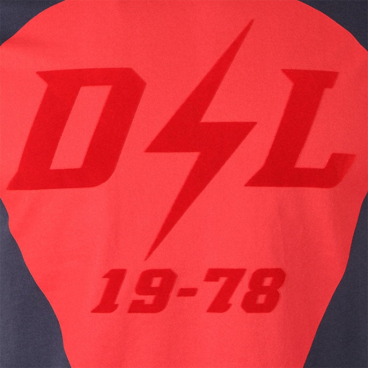 T Diego Rb Men's T Shirt Short Sleeve Crew Neck Casual Summer Cotton Tees Diesel