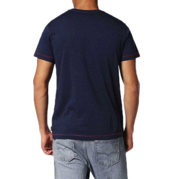 T Diego Rb Men's T Shirt Short Sleeve Crew Neck Casual Summer Cotton Tees Diesel