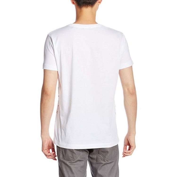 Black/Teal Green Diesel T Diego Gw Men's T Shirts Short Sleeve Crew Neck Casual Summer Cotton Tee