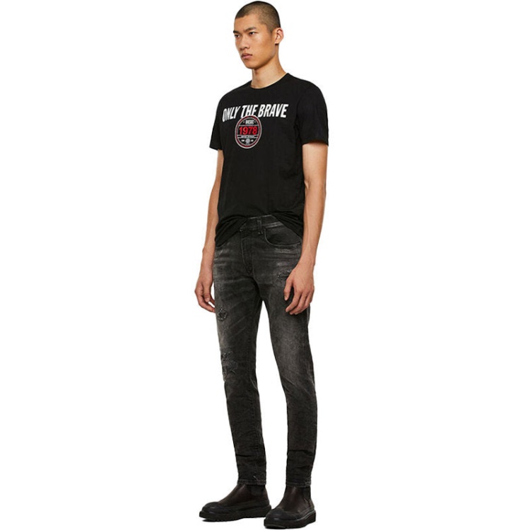 T Diegos K35 Men's T Shirt Crew Neck Short Sleeve Casual Summer Cotton Diesel