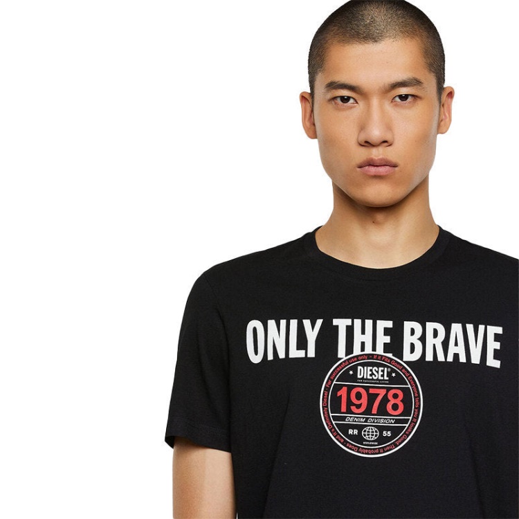 T Diegos K35 Men's T Shirt Crew Neck Short Sleeve Casual Summer Cotton Diesel