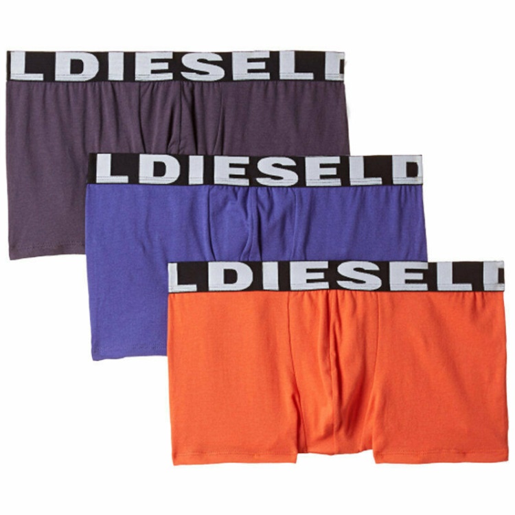 Diesel Umbx Shawn Seasonal Edition Men's Boxer Trunk Stretch 3X Pack Underwear