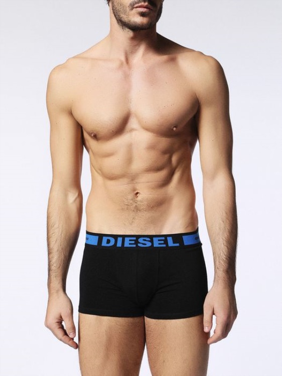 Diesel Seasonal Men's Boxer Stretch Cotton 3 Pack Underwear Trunks E8A-2991