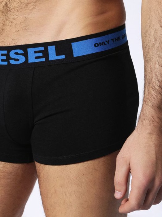 Diesel Seasonal Men's Boxer Stretch Cotton 3 Pack Underwear Trunks E8A-2991