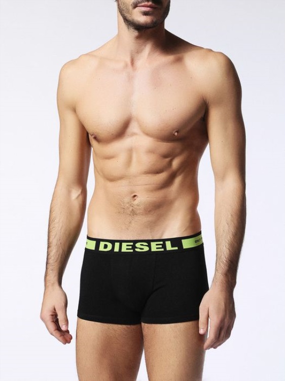 Diesel Seasonal Men's Boxer Stretch Cotton 3 Pack Underwear Trunks E8A-2991