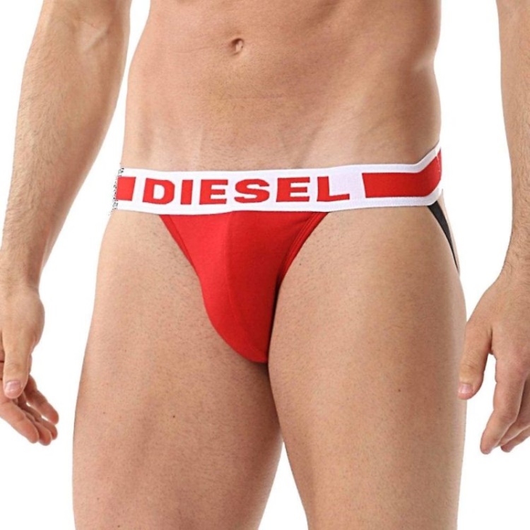 Blue/Navy/Red Fresh & Bright Umbr-Jocky Men's Jockstrap Xs - Xxl Modal Comfy Fit Thong Diesel
