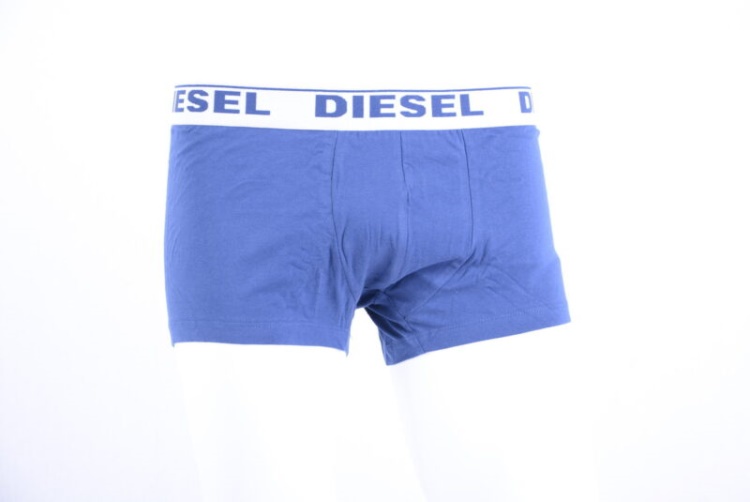 Men's Boxer Trunks Fresh & Bright 3X Pack Cotton Underwear Blue Shorts Diesel