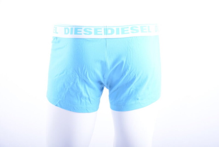 Men's Boxer Trunks Fresh & Bright 3X Pack Cotton Underwear Blue Shorts Diesel