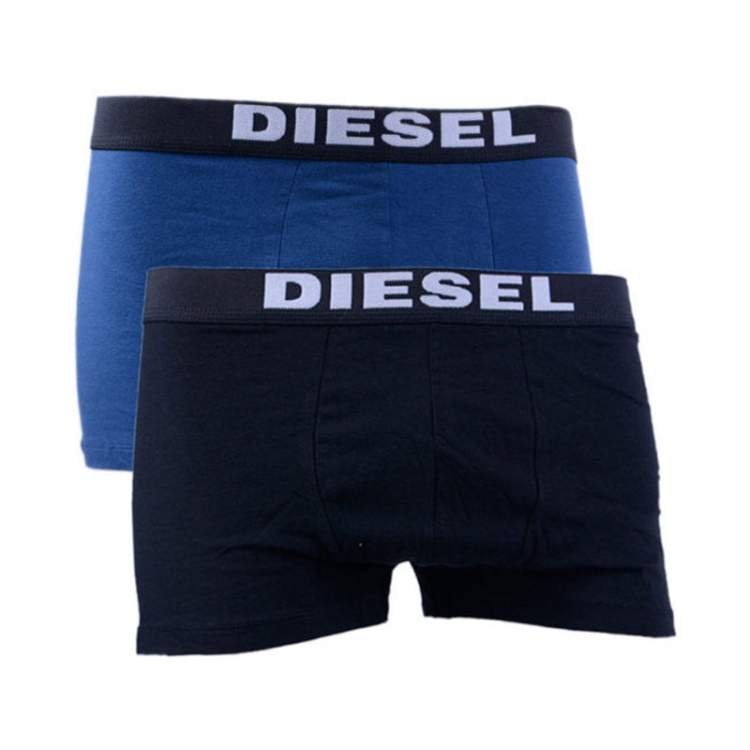Diesel Umbx Rocco 04 Men's Short Boxer Trunk 2X Pack Stretch Cotton Underwear