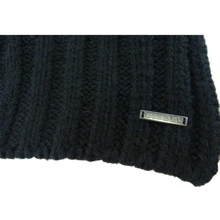 K Andro Men's Scarf Winter Shawl Wrap Casual Women's Scarves Muffler Diesel Black/Maroon