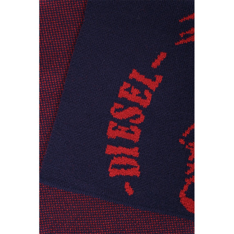Diesel K-Duboo Men's Scarf Winter Shawl Wrap Casual Gents Scarves Muffler Navy