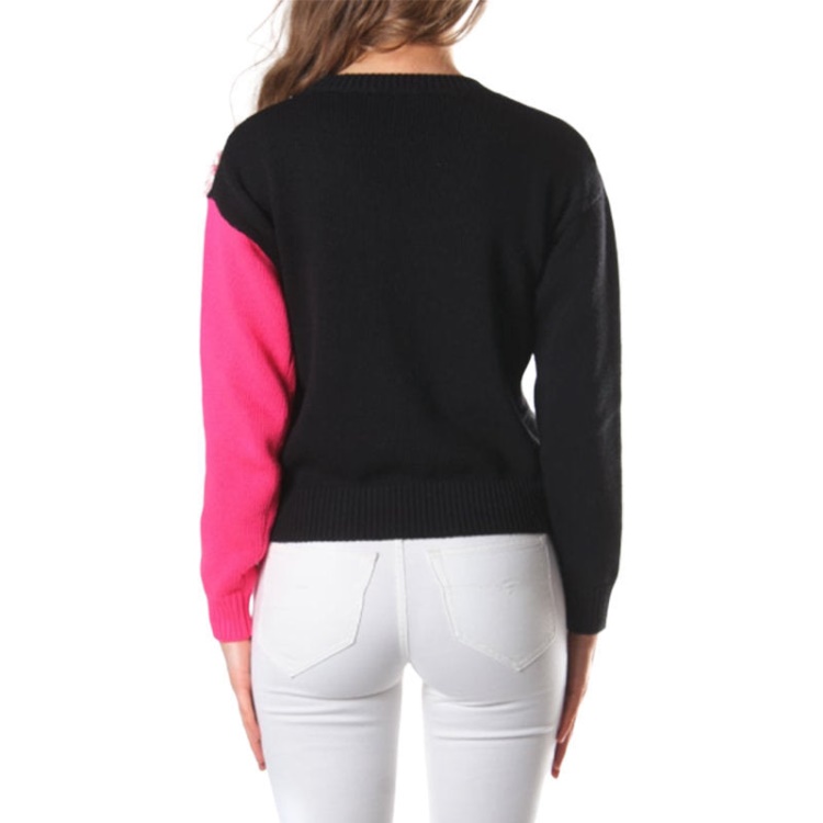 Diesel M Flamy A Flamingo 0Hanu Women's Sweatshirt Crew Neck Pullover Knit Jumper