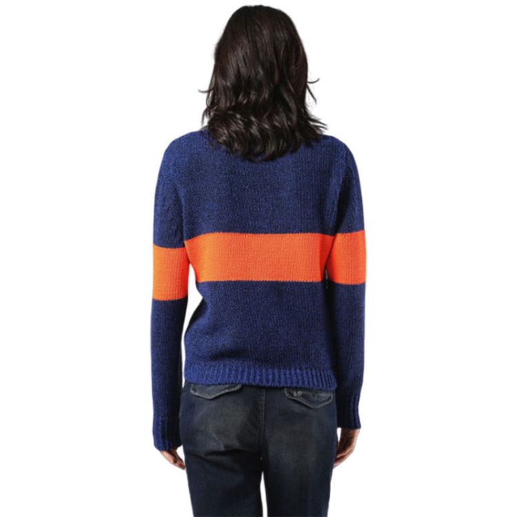 Diesel M Rhombus 0Namm 8Cr Women's Sweatshirt Slim Crew Neck Pullover Wool Jumper