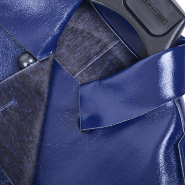 Diesel L Lilac Women's Jacket Double Breasted Coat Winter Reversible Overcoat