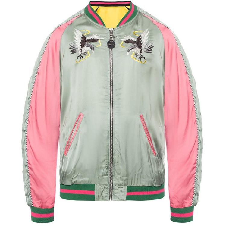 Diesel G Frank A Women's Bomber Jacket Ladies Winter Outwear Reversible Coat Xs S