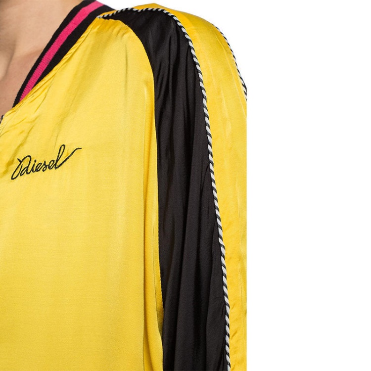 Diesel G Frank A Women's Bomber Jacket Ladies Winter Outwear Reversible Coat Xs S