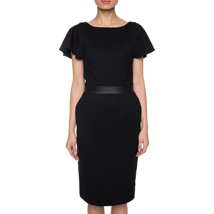 Diesel D Sonal Women's Cut Out Detail Dress Ladies Round Neck Short Sleeve Dress