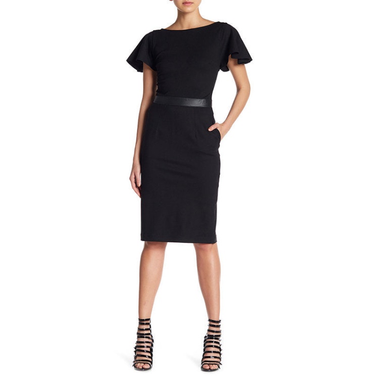 Diesel D Sonal Women's Cut Out Detail Dress Ladies Round Neck Short Sleeve Dress