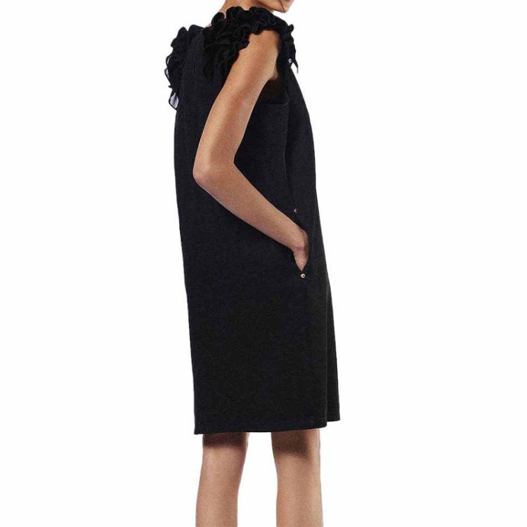 Diesel De Carys Women's Dress Round Neck Sleeveless Regular Fit Tops Office Work