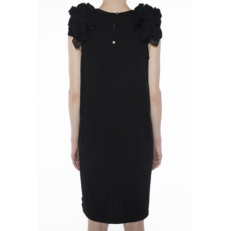 Diesel De Carys Women's Dress Round Neck Sleeveless Regular Fit Tops Office Work