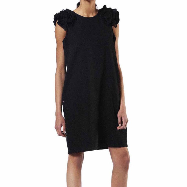 Diesel De Carys Women's Dress Round Neck Sleeveless Regular Fit Tops Office Work