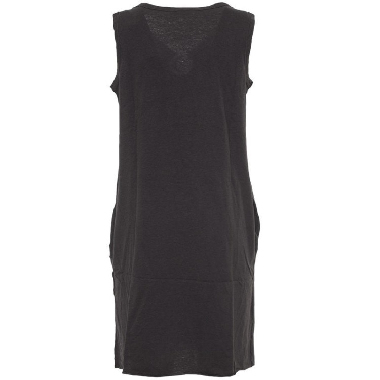 Diesel D Isbel Women's Dress V Neck Long Dress Sleeveless Regular Fit Casual Tops