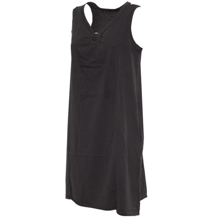 Diesel D Isbel Women's Dress V Neck Long Dress Sleeveless Regular Fit Casual Tops