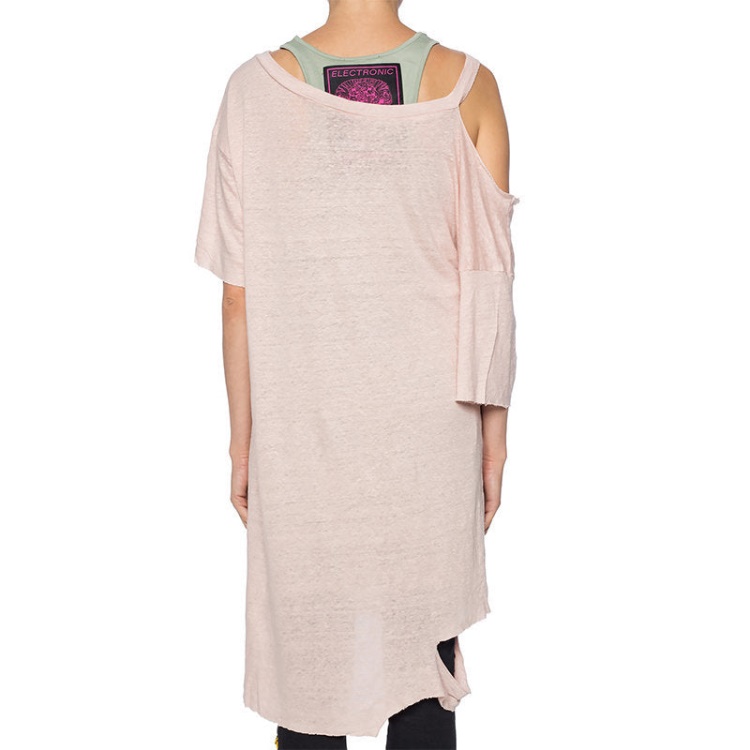 Diesel T Evita Women's Dress Round Neck Short Sleeves Regular Fit Casual Tops