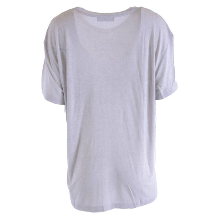 T Moriprint Women's T Shirts Crew Neck Short Sleeve Classic Loose Fit Tee Diesel Grey