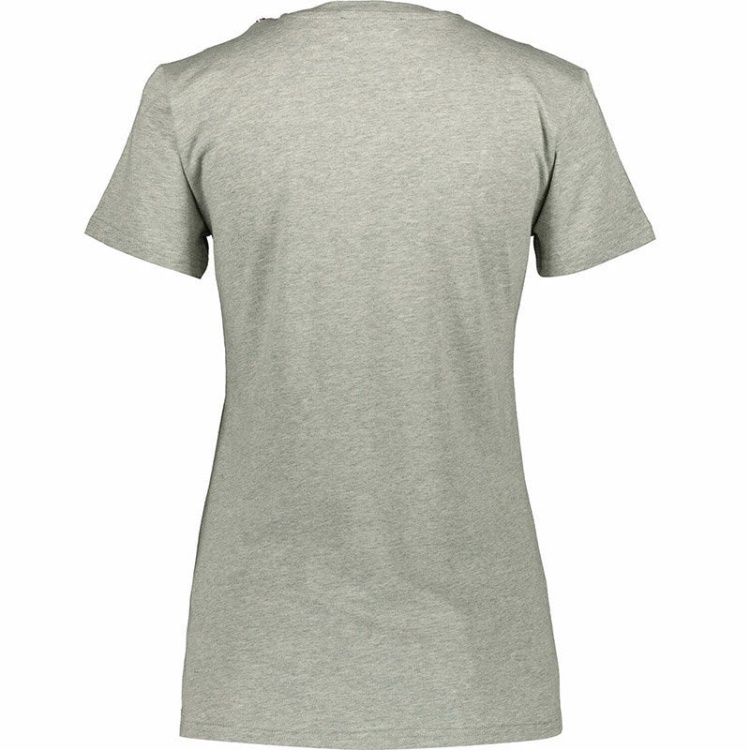 Diesel T Sily Women's T Shirts Crew Neck Short Sleeves Slim Fit Casual Tops Black