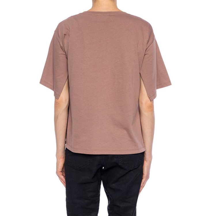 T Jacky D Women's T Shirt Crew Neck Short Sleeve Top Casual Summer Tee Diesel Blue/Off White/Pink