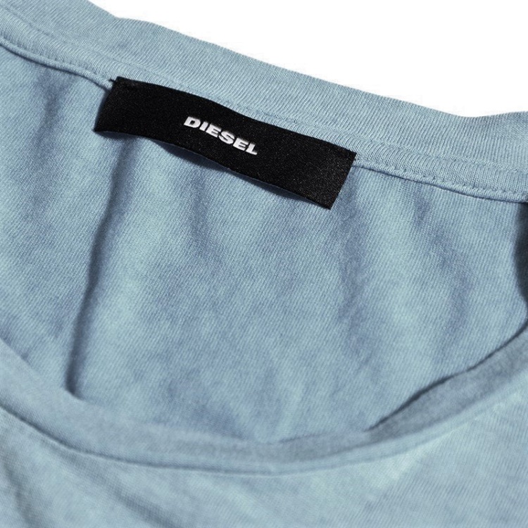 White/Black Diesel T Mori Women's T Shirt Crew Neck Short Sleeve Casual Summer Cotton Top New