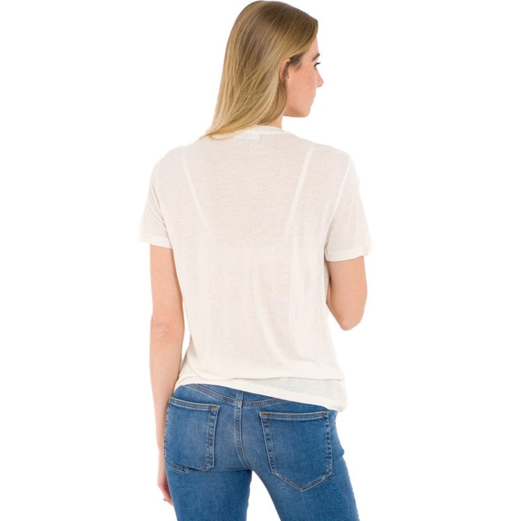 White/Black Diesel T Mori Women's T Shirt Crew Neck Short Sleeve Casual Summer Cotton Top New