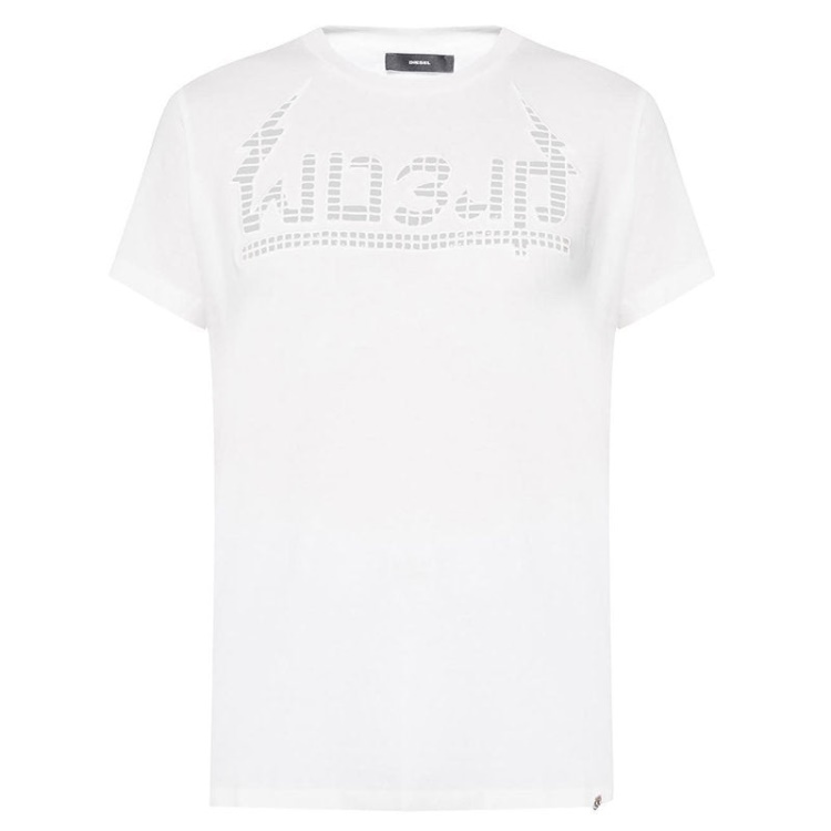 T Sily W Women's T-Shirt Crew Neck Short Sleeve Casual Summer Tops Diesel