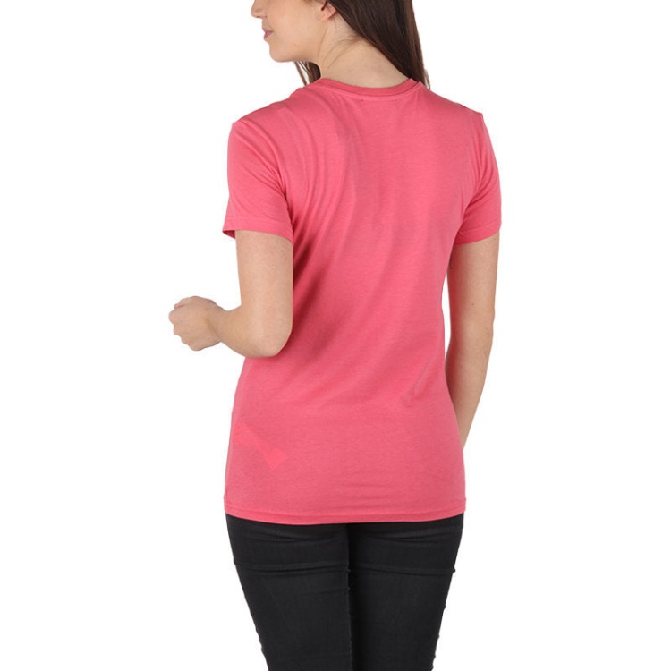 T Sully Ah B Women's T-Shirt Crew Neck Short Sleeve Casual Summer Pink Tee Diesel