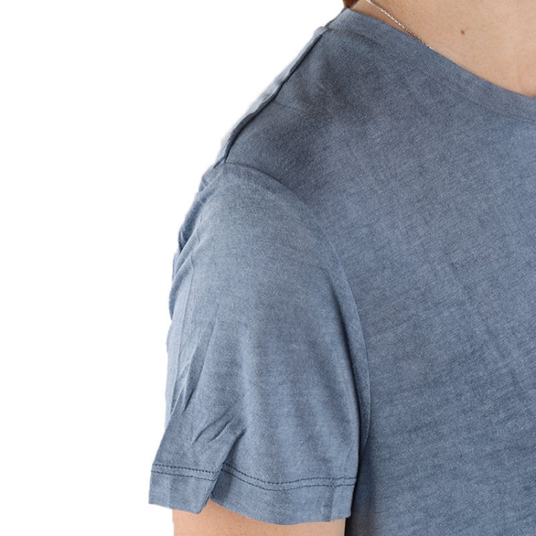 Diesel T Moriplaque Women's T-Shirt Crew Neck Short Sleeve Casual Summer Blue Tee