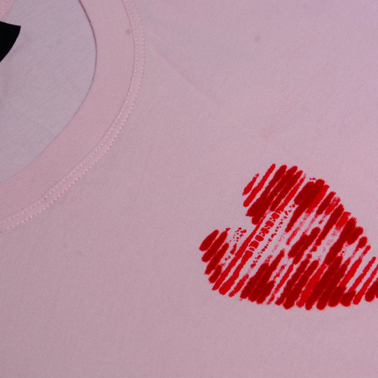 T Sily C Women's T-Shirt Crew Neck Short Sleeve Top Casual Summer Pink Tee Diesel