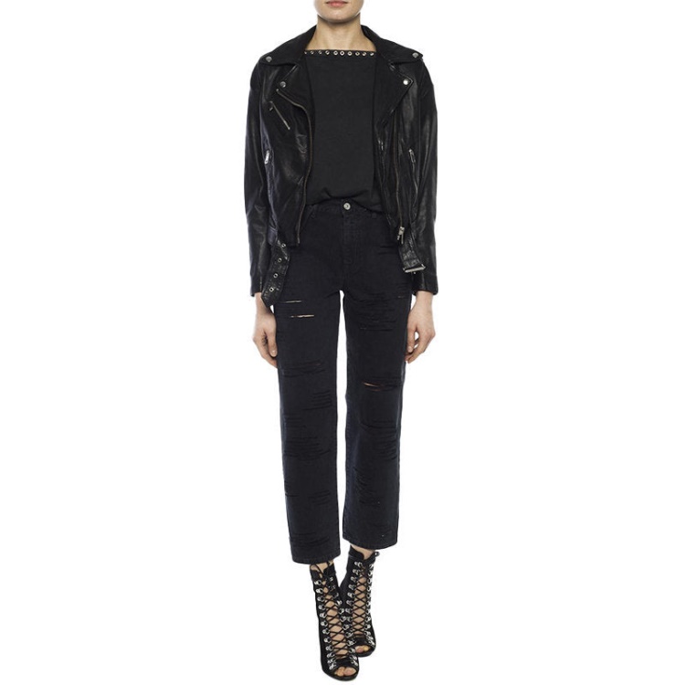 Diesel T Leox A Women's T Shirt Large Neck Short Sleeves Relax Fit Casual Tops