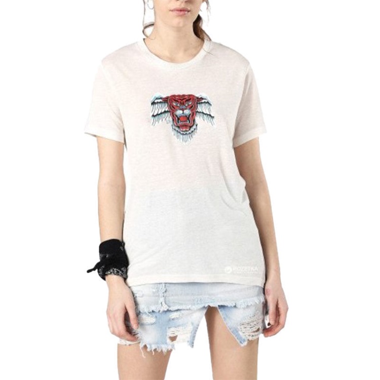 T Sily P Women's T Shirt Crew Neck Short Sleeves Regular Fit Casual Top Diesel