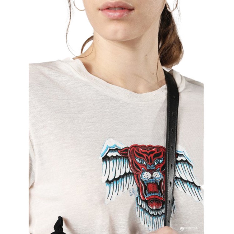 T Sily P Women's T Shirt Crew Neck Short Sleeves Regular Fit Casual Top Diesel