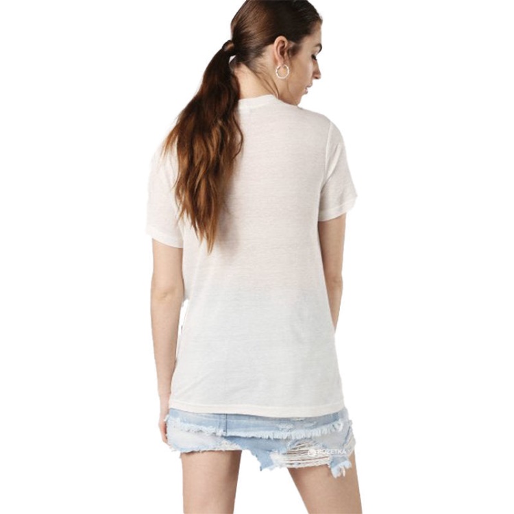 T Sily P Women's T Shirt Crew Neck Short Sleeves Regular Fit Casual Top Diesel