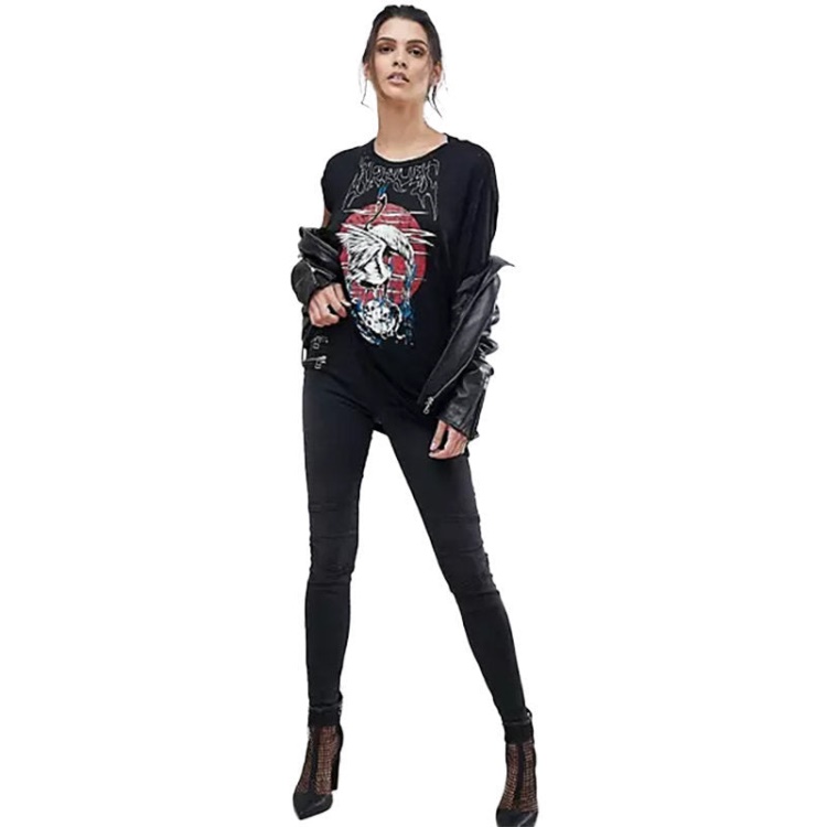 Diesel T Sily P Women's T Shirt Crew Neck Short Sleeves Regular Fit Casual Tops