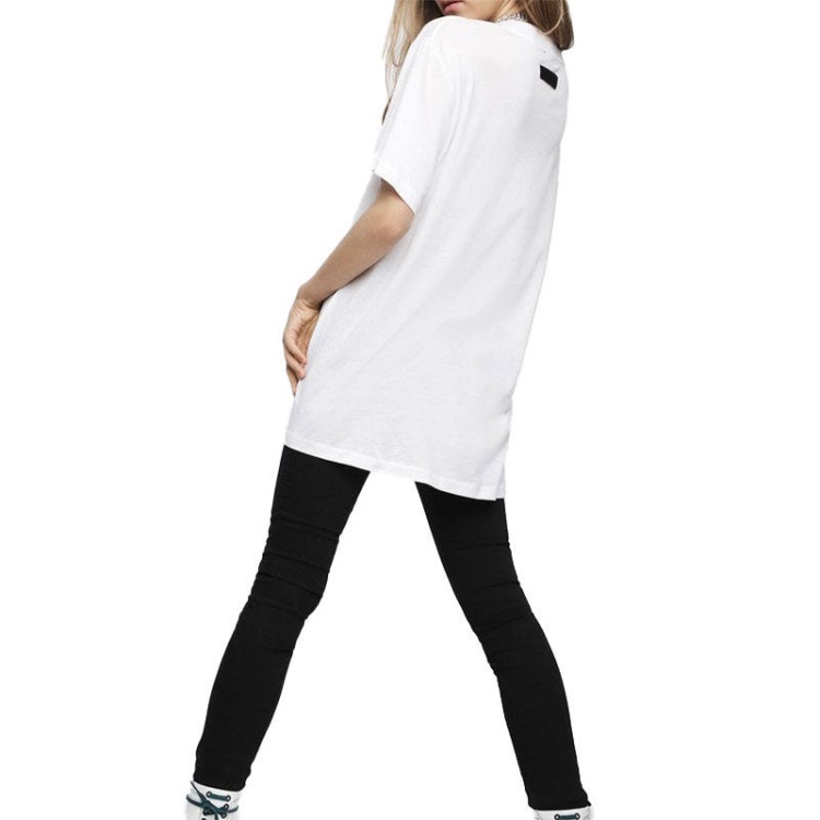 Diesel T Overy Women's T Shirt Crew Neck Short Sleeve Relaxed Fit Casual Tops
