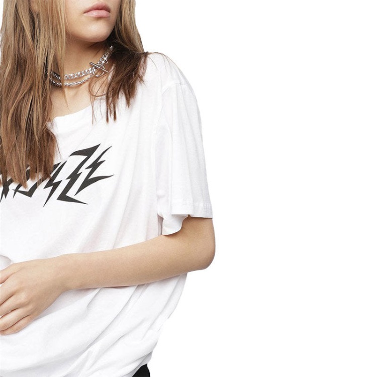 Diesel T Overy Women's T Shirt Crew Neck Short Sleeve Relaxed Fit Casual Tops