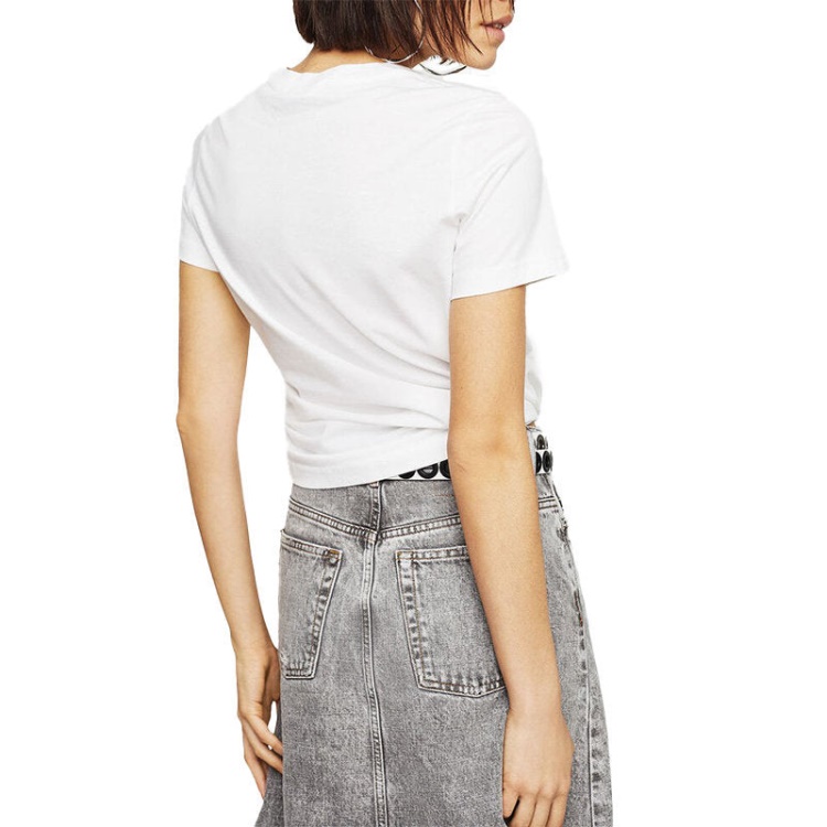 Diesel T Sily C1 Women's T Shirt Crew Neck Short Sleeves Slim Fit Casual Tops