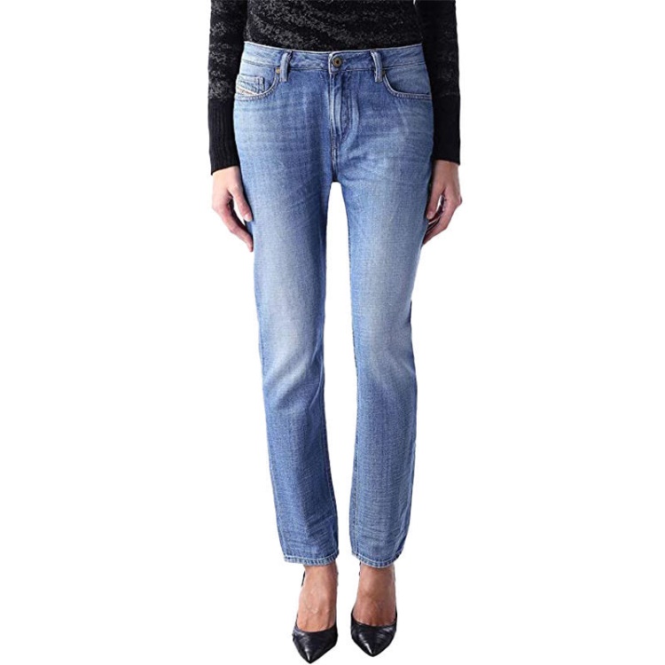 Rizzo 0847R Women's Denim Jeans Regular Slim Fit Low Waist Casual Trouser Diesel