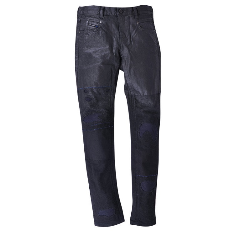 Belthy 0856E Women's Jeans Denim Regular Slim Black Pants Limited Edition Diesel