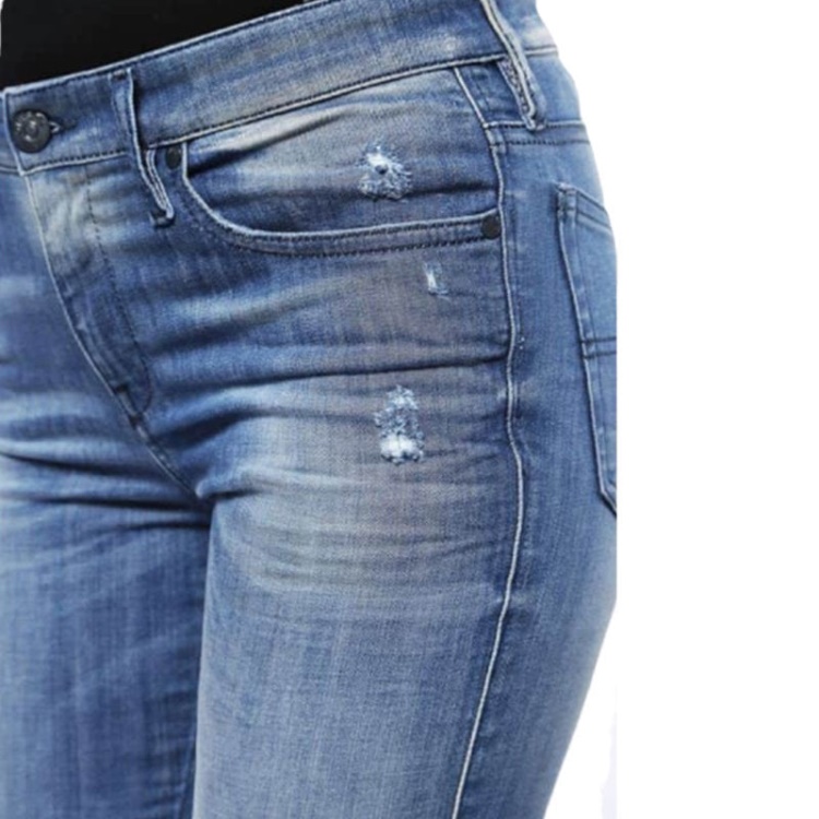 Skinzee 0679W Women's Denim Jeans Super Skinny Fit Blue Faded Zip Fly Diesel