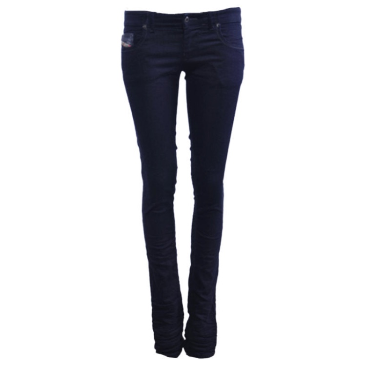 Diesel Grupee Ne 0600V Women's Denim Jeans Sweat Jogg Jeans Stretch Slim Skinny