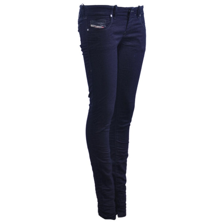 Diesel Grupee Ne 0600V Women's Denim Jeans Sweat Jogg Jeans Stretch Slim Skinny